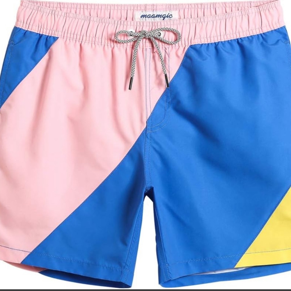 maamgic Mens Swim Trunks Quick Dry